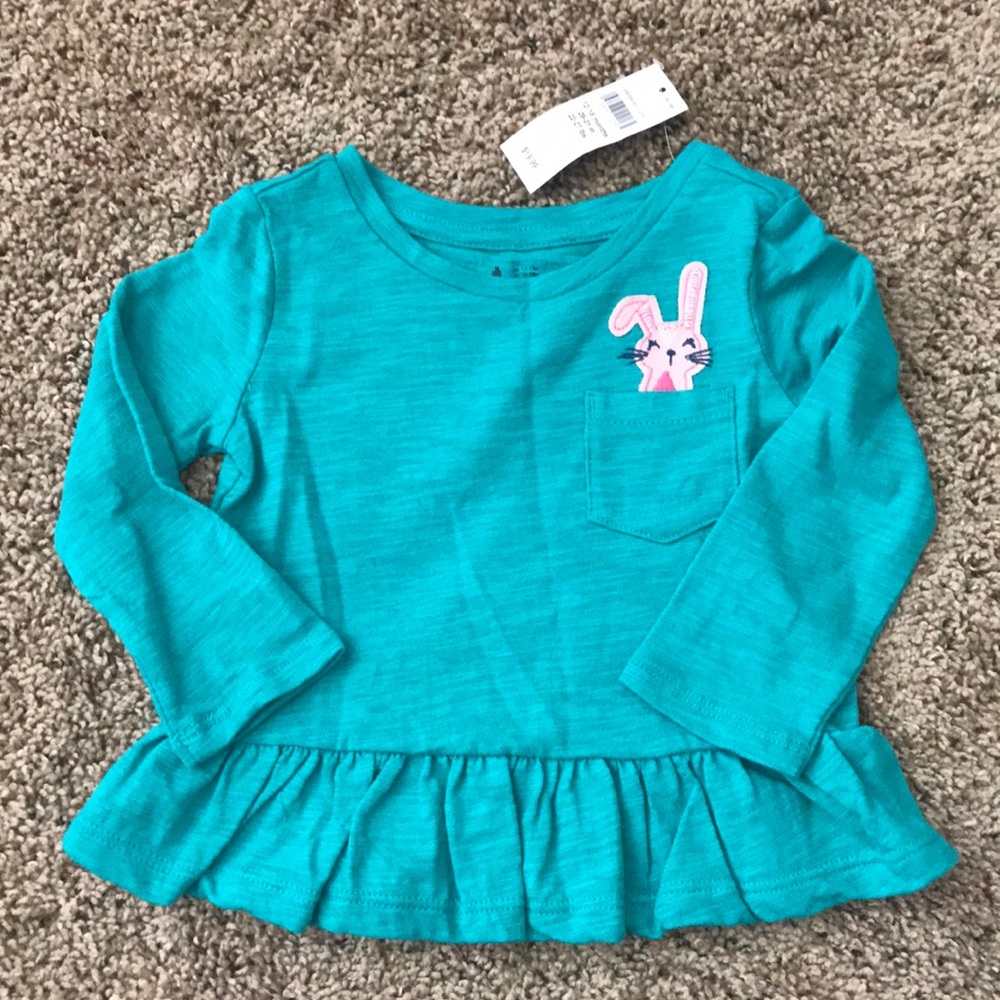BabyGap peplum tee